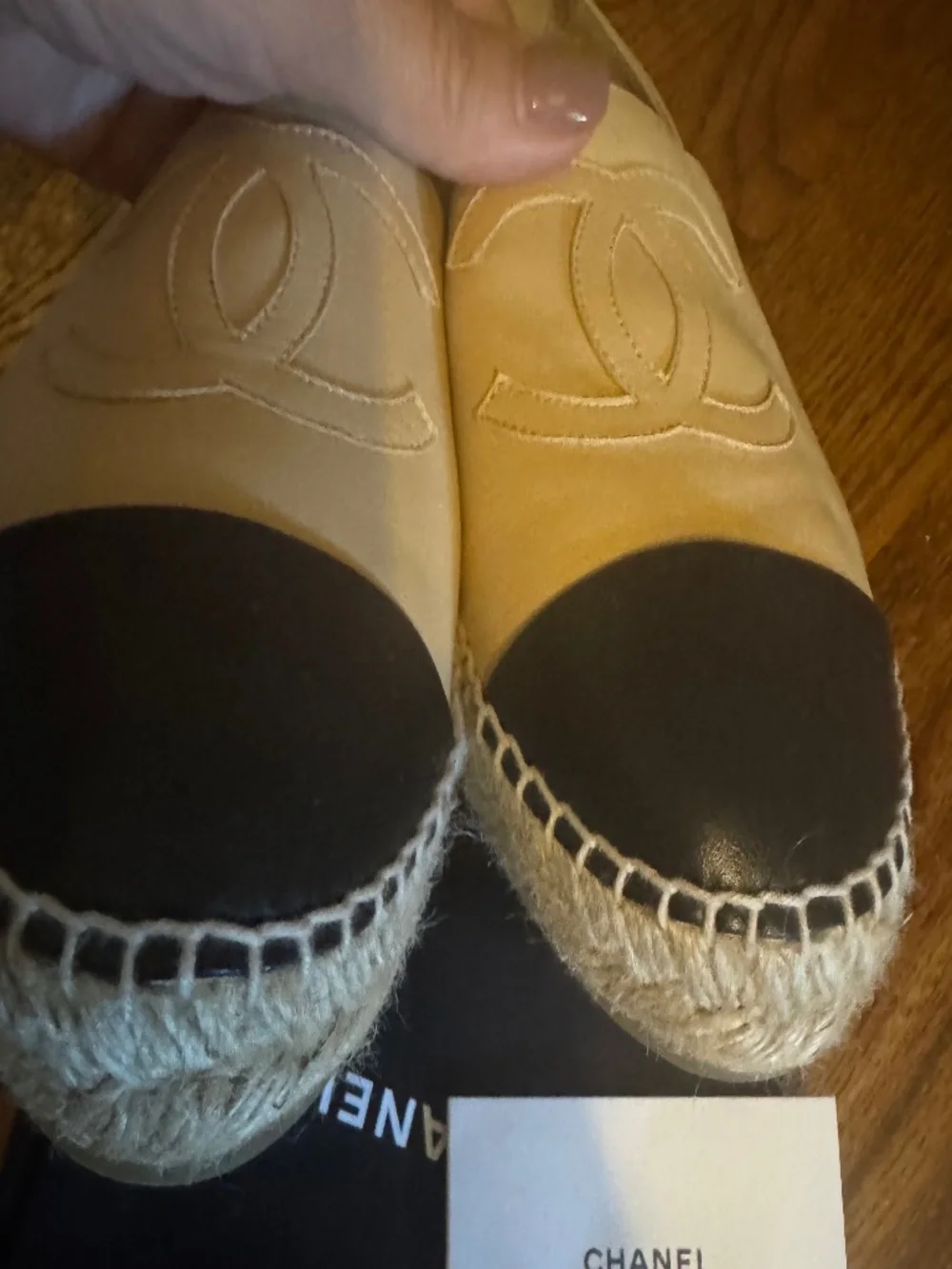 Authentic Chanel Espadrilles